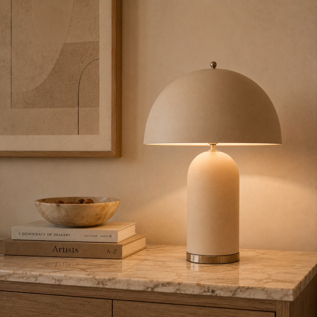 Lampe Beige Image