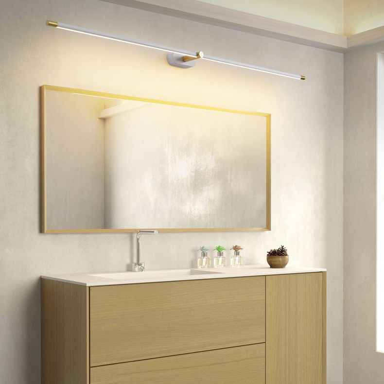 Ivox Applique Murale Linéaire Minimaliste Or & Noir - Neutralighting