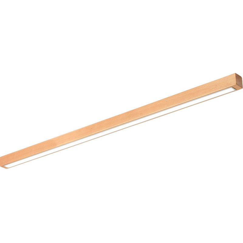 Dwyn Applique Murale Miroir Linéaire Minimaliste Bois Salon - Neutralighting