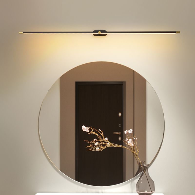 Applique Murale Linéaire Minimaliste Or & Noir | MaisonLumexia