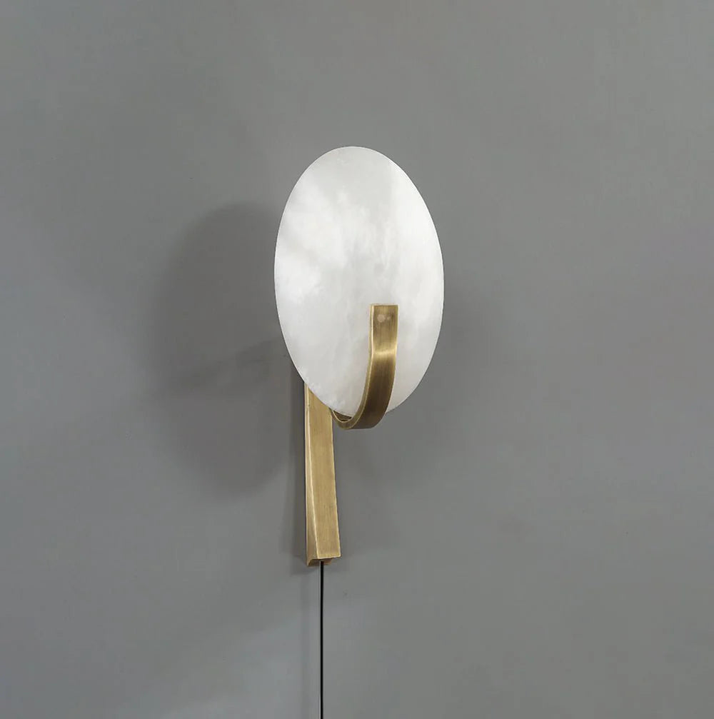 Applique Murale en Albâtre Minimaliste