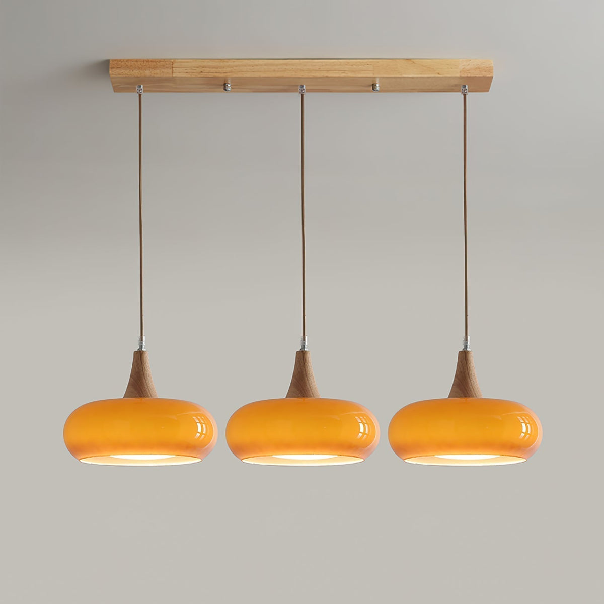 Charlotte Suspension Bois 1/2/3 Lampes - Neutralighting