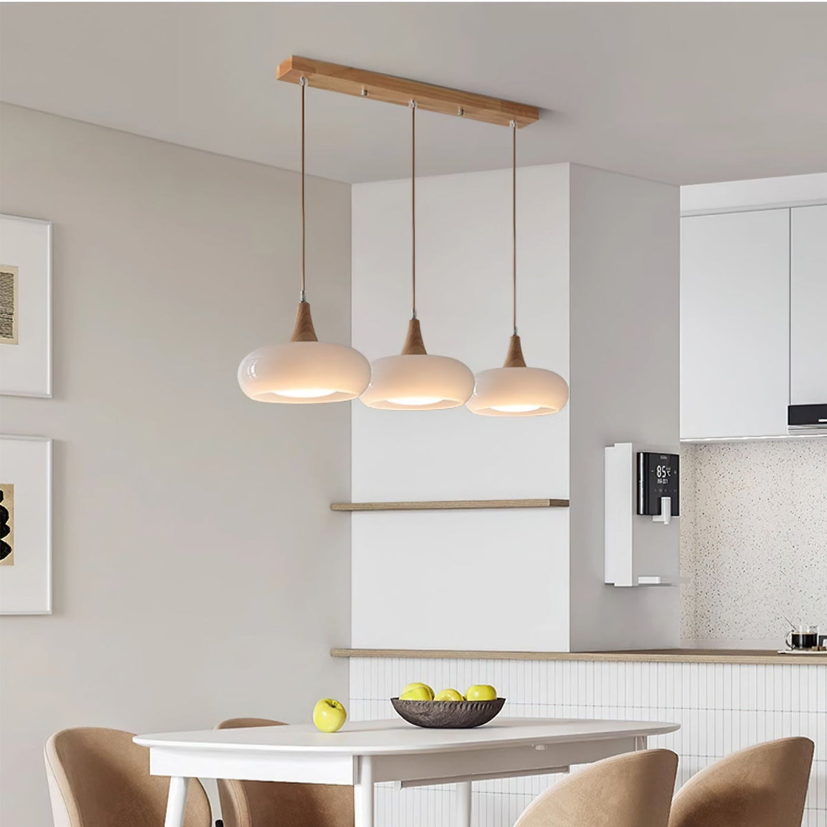 Charlotte Suspension Bois 1/2/3 Lampes - Neutralighting