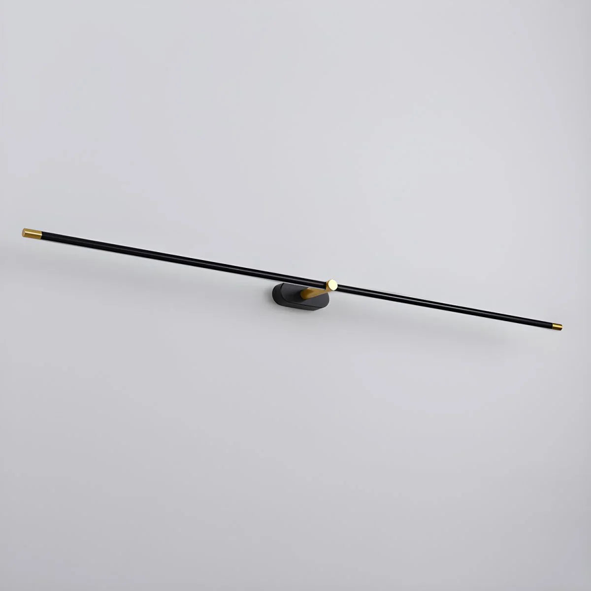 Ivox Applique Murale Linéaire Minimaliste Or & Noir - Neutralighting