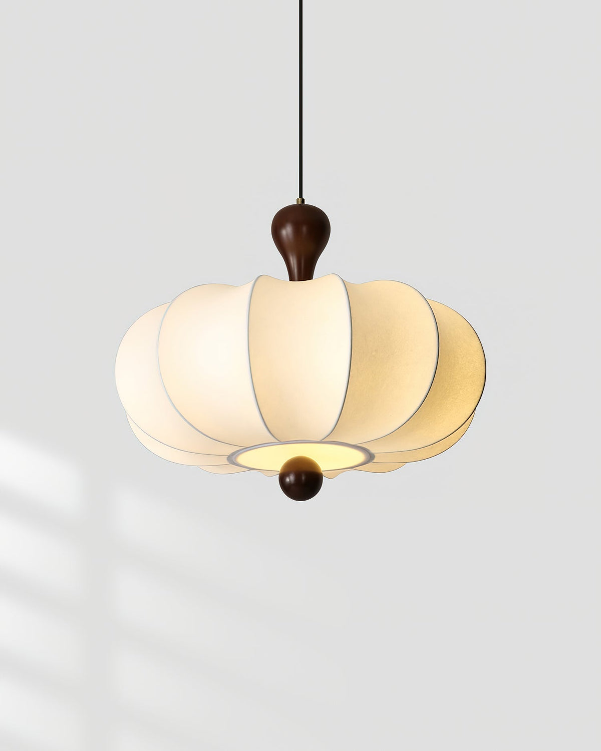 Jovian Suspension Sculptée Blanche - Neutralighting