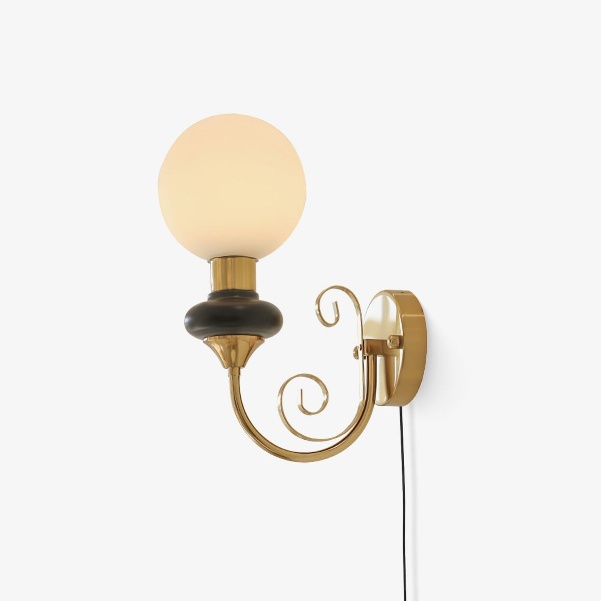 Whirl Chic Plug-in Wall Lamp - Neutralighting