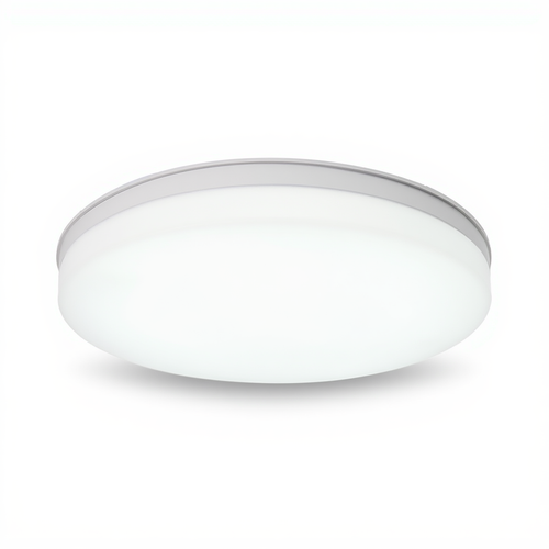 Plafonnier LED rond ultra-plat luminaire encastrable moderne – vue principale