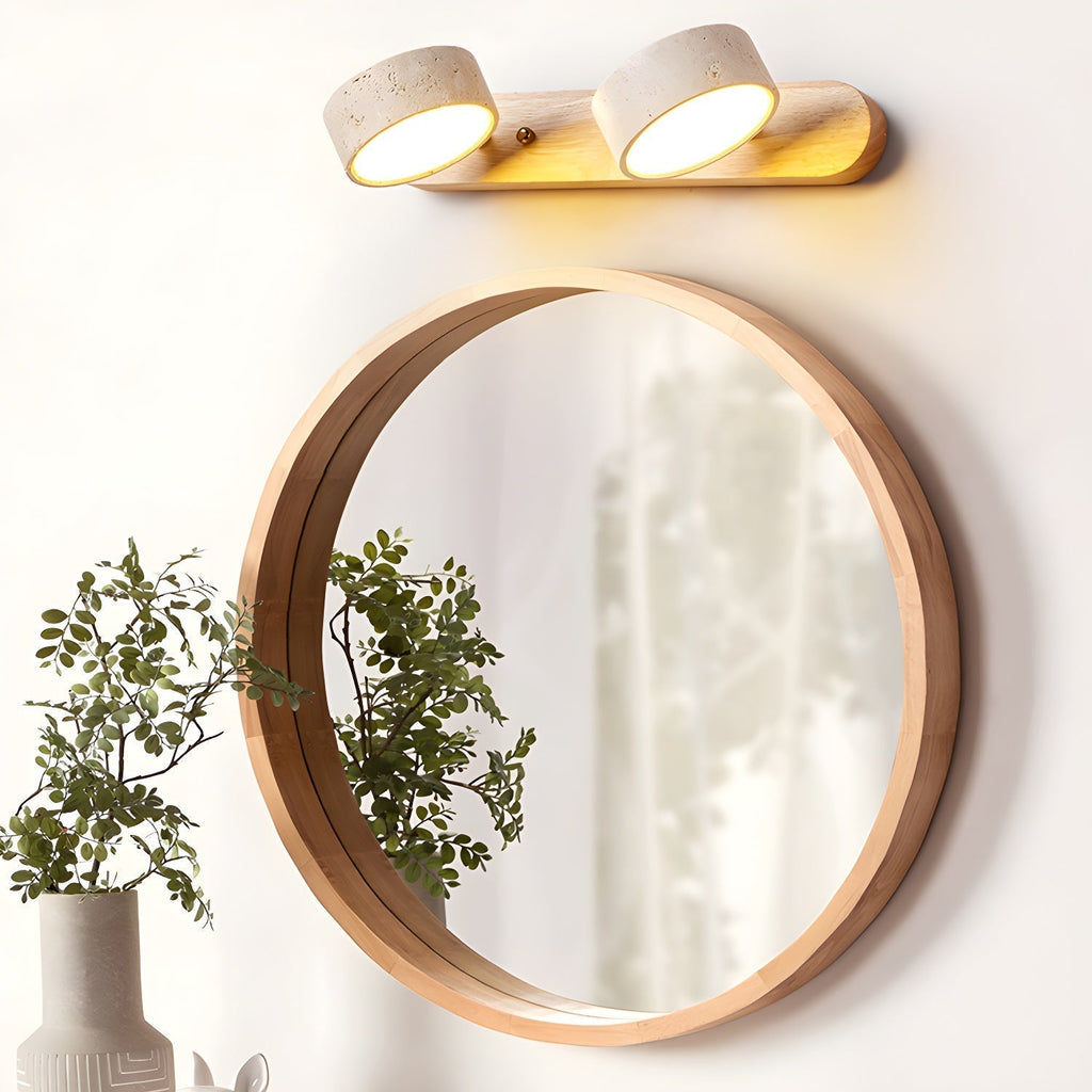 Applique Murale en Travertin Modulable | MaisonLumexia