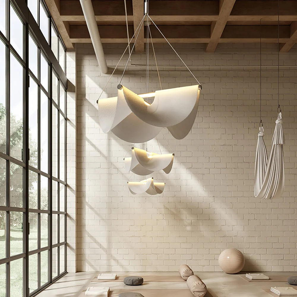 Suspension Ruban Luxe Postmoderne