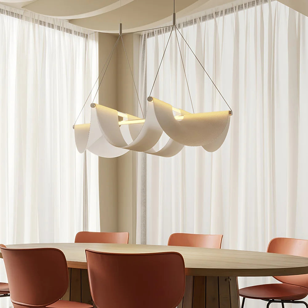 Suspension Ruban Luxe Postmoderne