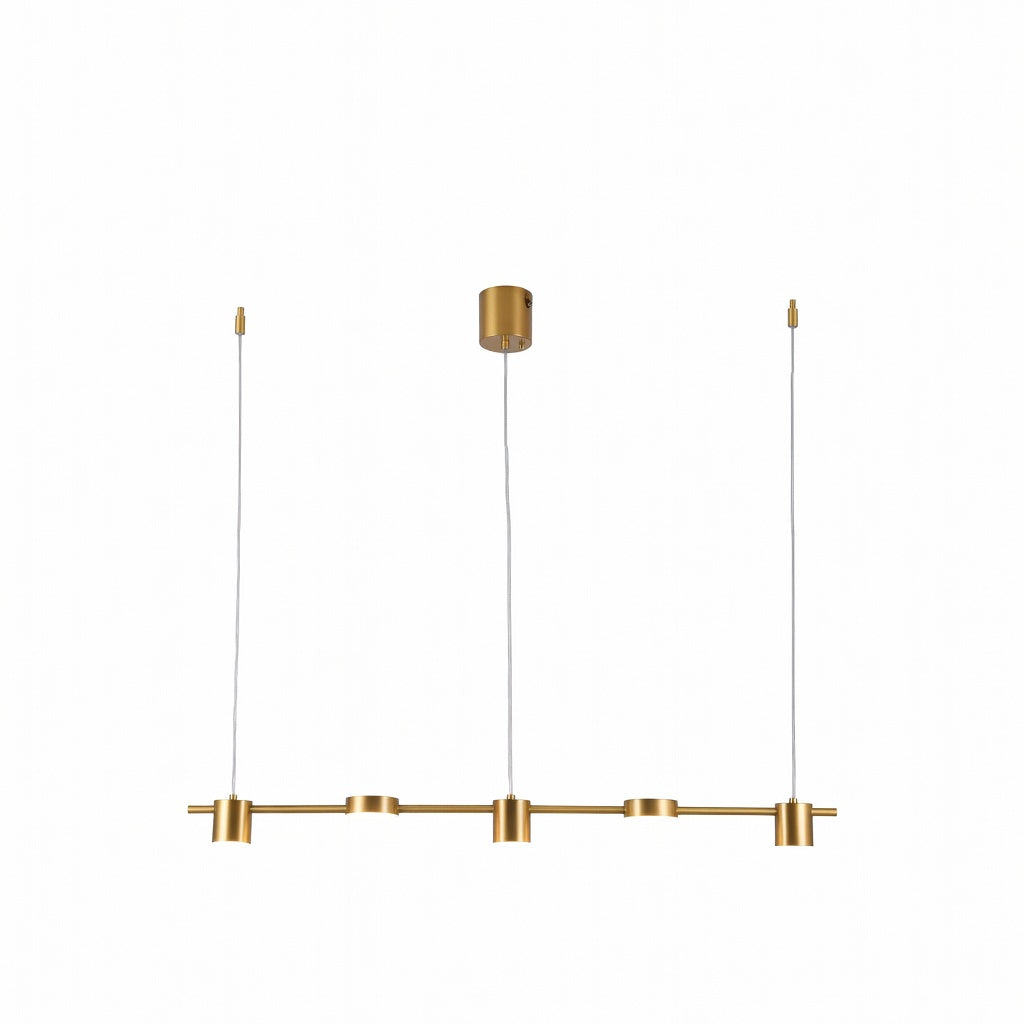 Suspension luminaire multi-spots – vue d'ensemble