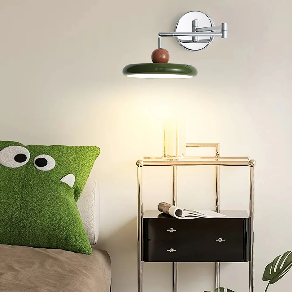 Applique murale plug-in design minimaliste, vue en situation - Maison Lumexia