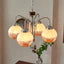 Lustre Art Nordique Fleur Noyer