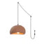 Suspension demi-dôme polystyrène, vue d'ensemble - Maison Lumexia