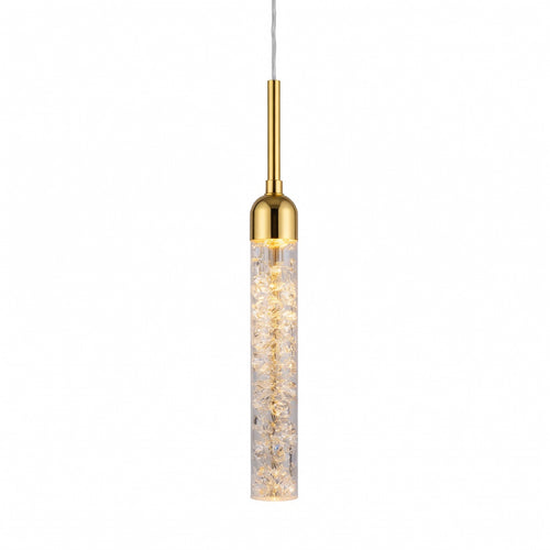 Suspension luminaire cristal scintillant – vue principale