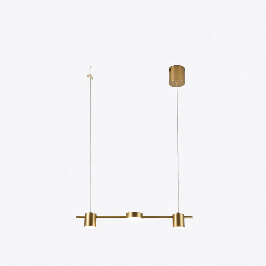 Suspension luminaire multi-spots – détail design